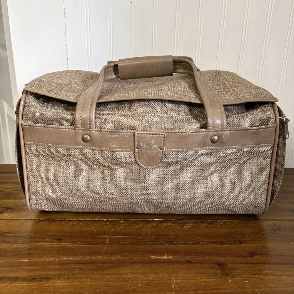 Vtg Hartmann Tweed 17